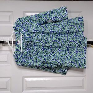 Vineyard Vines Lightweight Cotton Blouse Tunic Medium